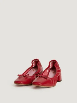 Souliers>Rouje Ballerines NICOISE CuirRouge