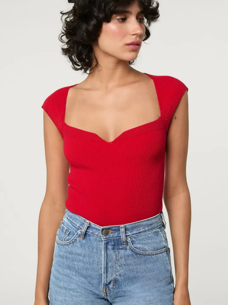 Tops|Mailles>Rouje Body LIDY UniRouge