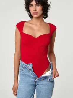 Tops|Mailles>Rouje Body LIDY UniRouge