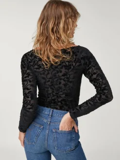 Tops|Bodys>Rouje Body TREVOR VeloursNoir