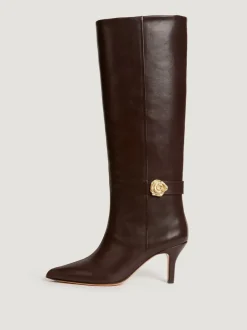 Souliers>Rouje Bottes DRAMA CuirChocolat