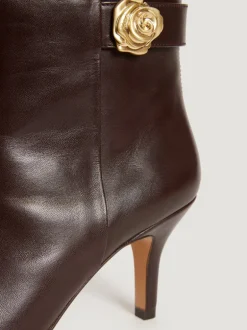 Souliers>Rouje Bottes DRAMA CuirChocolat