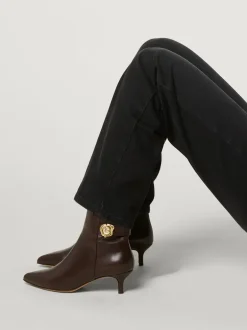 Souliers>Rouje Bottines CHICA CuirChocolat