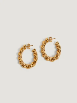 Bijoux>Rouje Boucles d'oreilles AUDREY DoréVieilli
