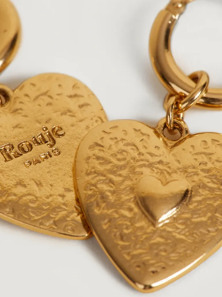 Bijoux>Rouje Boucles d'oreilles EMILIE UniDoréVieilli