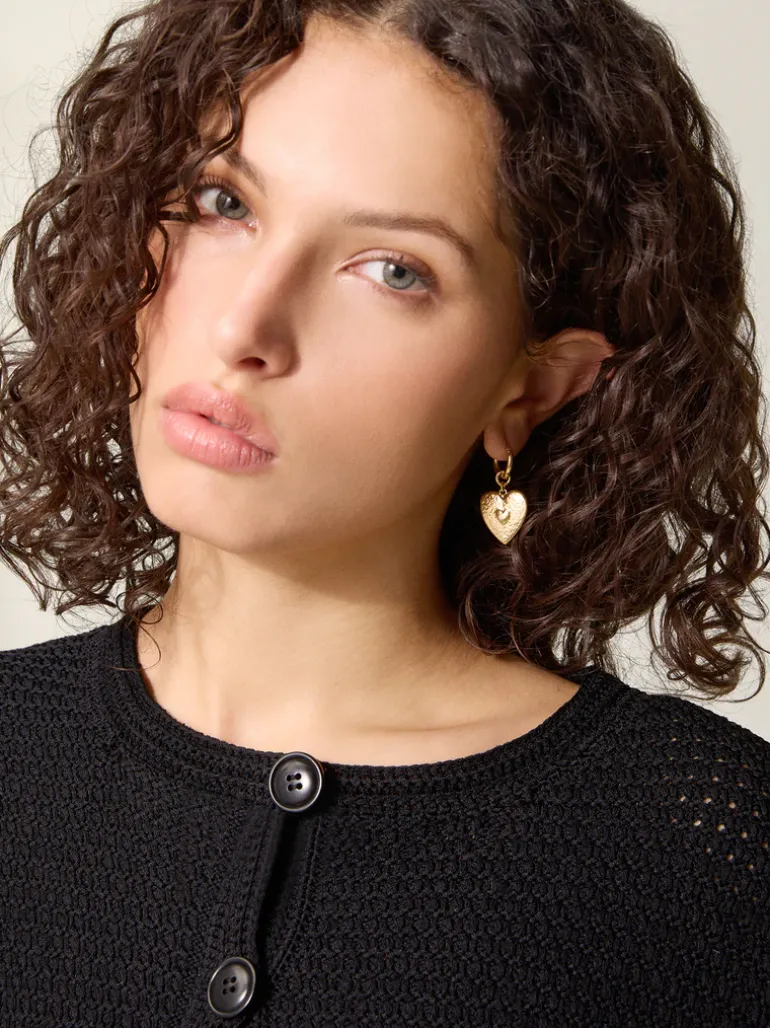 Bijoux>Rouje Boucles d'oreilles EMILIE UniDoréVieilli
