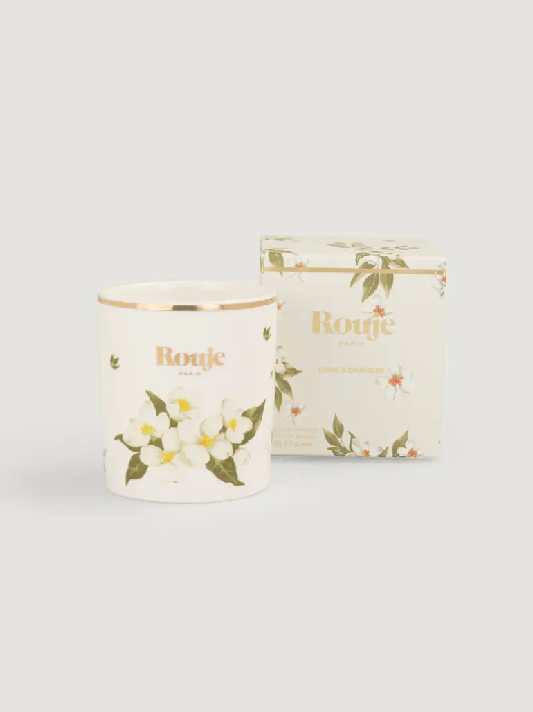 Lifestyle|Accessoires>Rouje Bougie Fleur d'Oranger Fleurd'Oranger