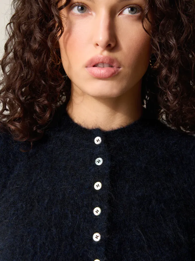 Mailles>Rouje Cardigan ABELINA UniMarine