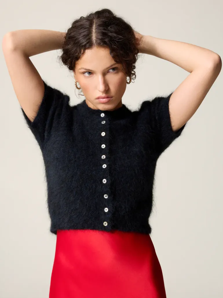 Mailles>Rouje Cardigan ABELINA UniMarine