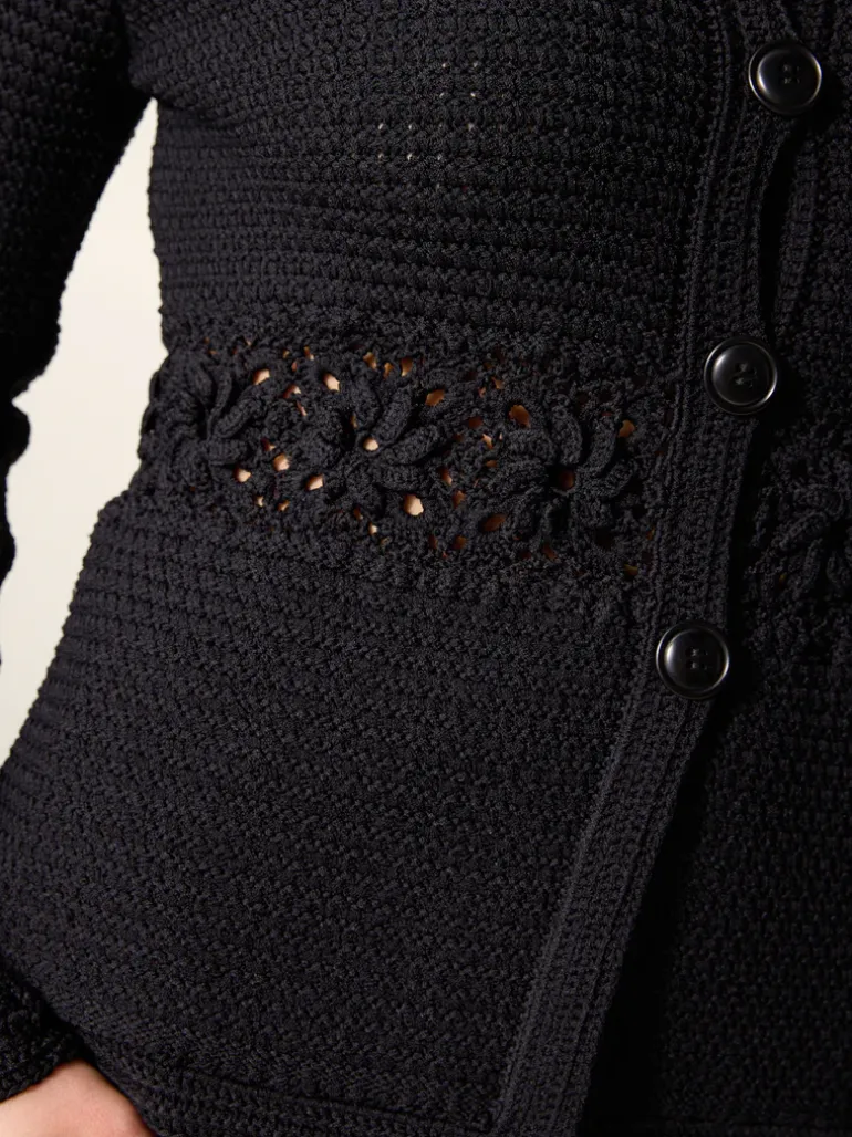 Mailles>Rouje Cardigan ANGELIA UniNoir
