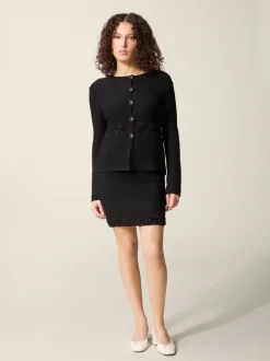 Mailles>Rouje Cardigan ANGELIA UniNoir