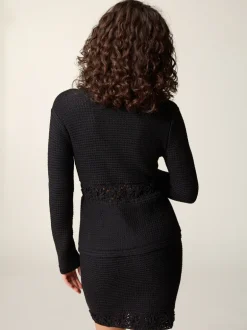 Mailles>Rouje Cardigan ANGELIA UniNoir