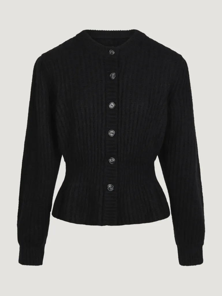 Mailles>Rouje Cardigan LISIA UniNoir