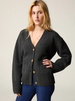 Mailles>Rouje Cardigan RANDY Anthracite