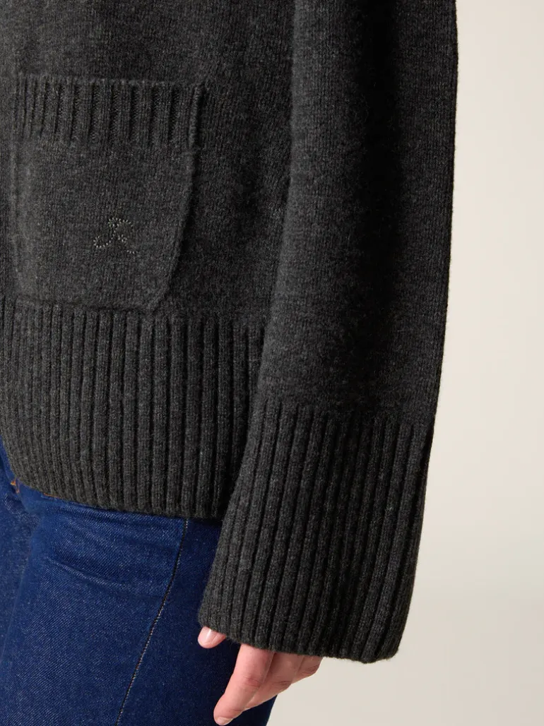 Mailles>Rouje Cardigan RANDY Anthracite