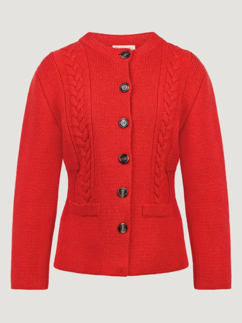 Mailles>Rouje Cardigan SAM UniRouge