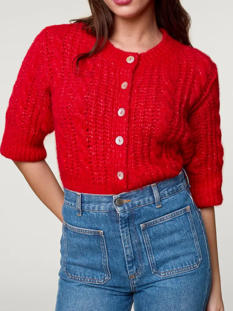 Mailles>Rouje Cardigan YVETTE