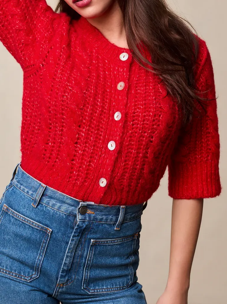 Mailles>Rouje Cardigan YVETTE