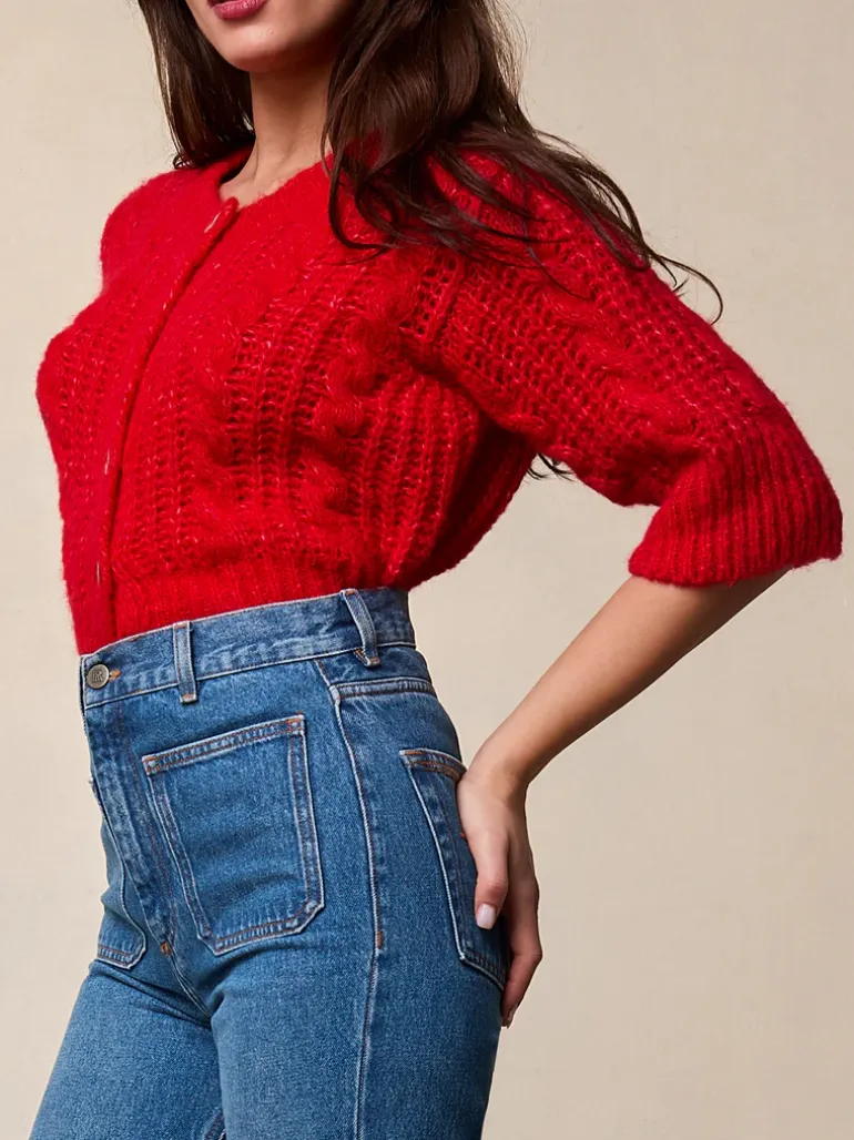 Mailles>Rouje Cardigan YVETTE