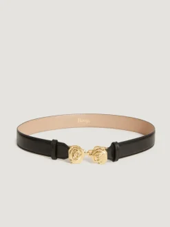 Ceintures>Rouje Ceinture BOUQUET CuirNoir