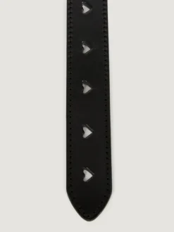 Ceintures>Rouje Ceinture COEUR CuirNoir