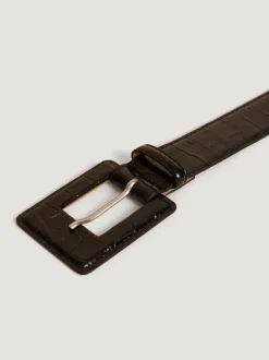 Ceintures>Rouje Ceinture NAWEL CrocoNoir