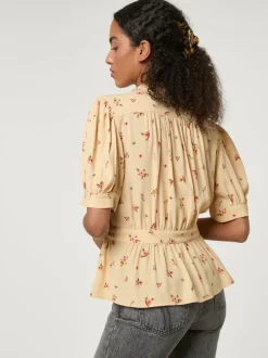Tops>Rouje Chemise DALIA RosesPaille