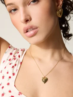 Bijoux>Rouje Collier AMELIE DoréVieilli