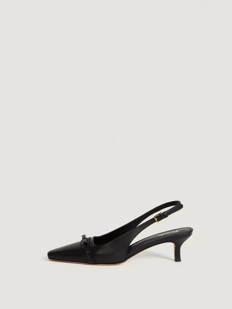 Souliers>Rouje Escarpins ABELIA CuirNoir