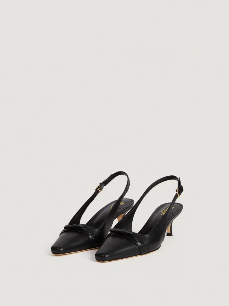 Souliers>Rouje Escarpins ABELIA CuirNoir