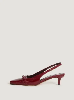 Souliers>Rouje Escarpins ABELIA VernisBordeaux
