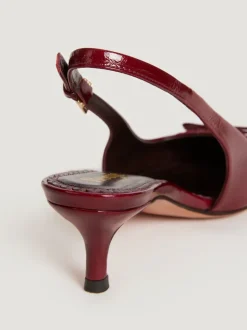 Souliers>Rouje Escarpins ABELIA VernisBordeaux