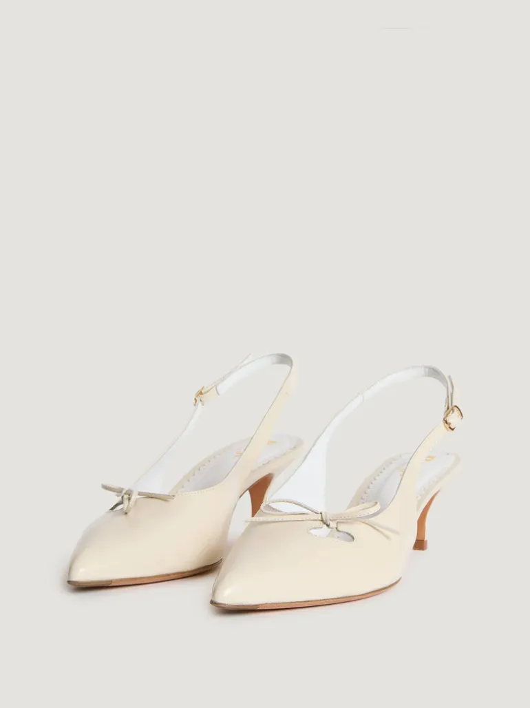 Souliers>Rouje Escarpins MILANAISE GLACECREME