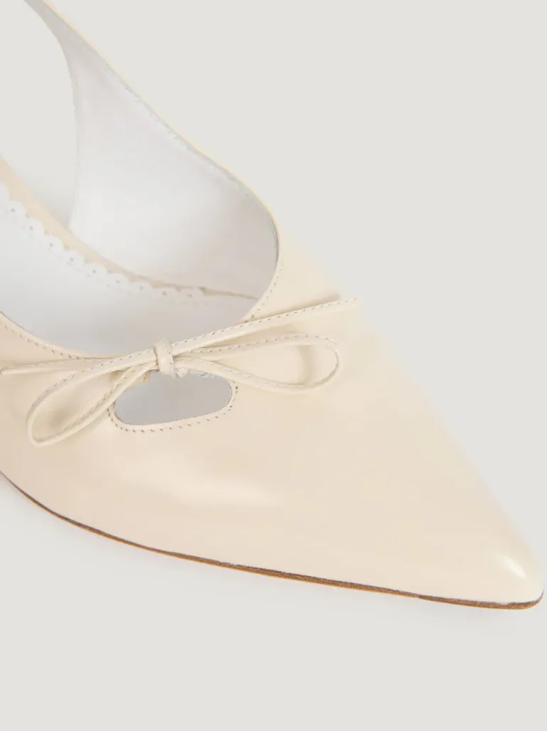 Souliers>Rouje Escarpins MILANAISE GLACECREME