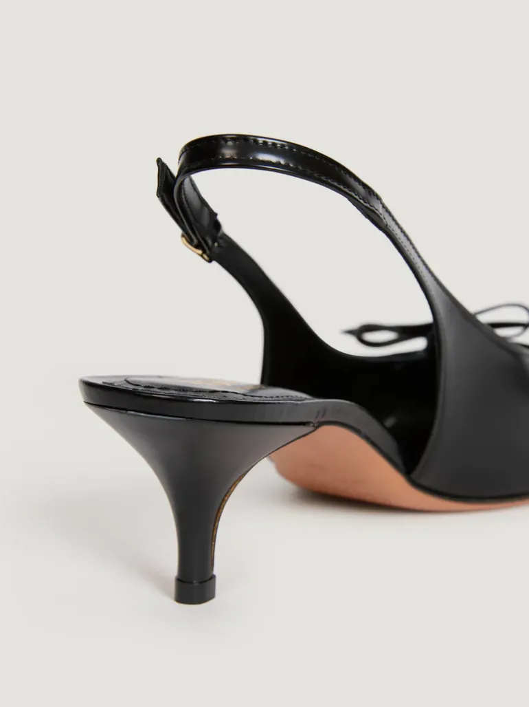 Souliers>Rouje Escarpins MILANAISE GLACENOIR