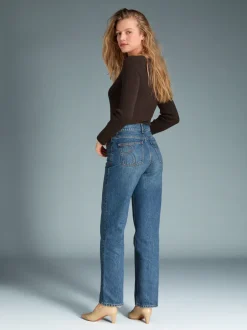 Denim|Jeans Droits>Rouje Jean ABBESSES DENIMINDIGOORIGINAL