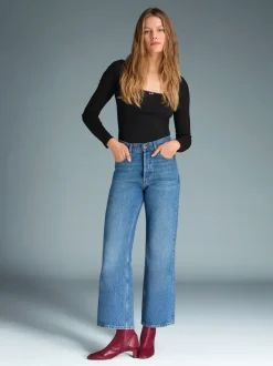 Denim|Jeans Évasés>Rouje Jean CONCORDE UniIndigoDoubleStone