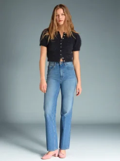 Denim|Jeans Évasés>Rouje Jean MADELEINE IndigodoublestoneINDIGODOUBLESTONE
