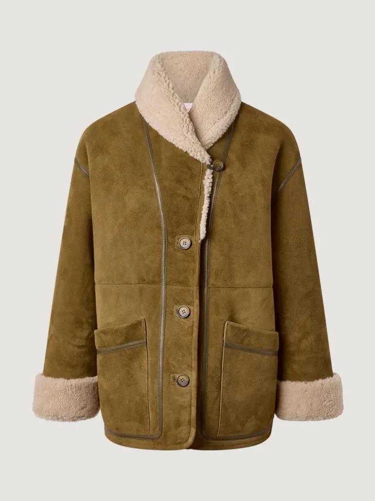 Manteaux & Vestes>Rouje Manteau FERDINAND UniKaki