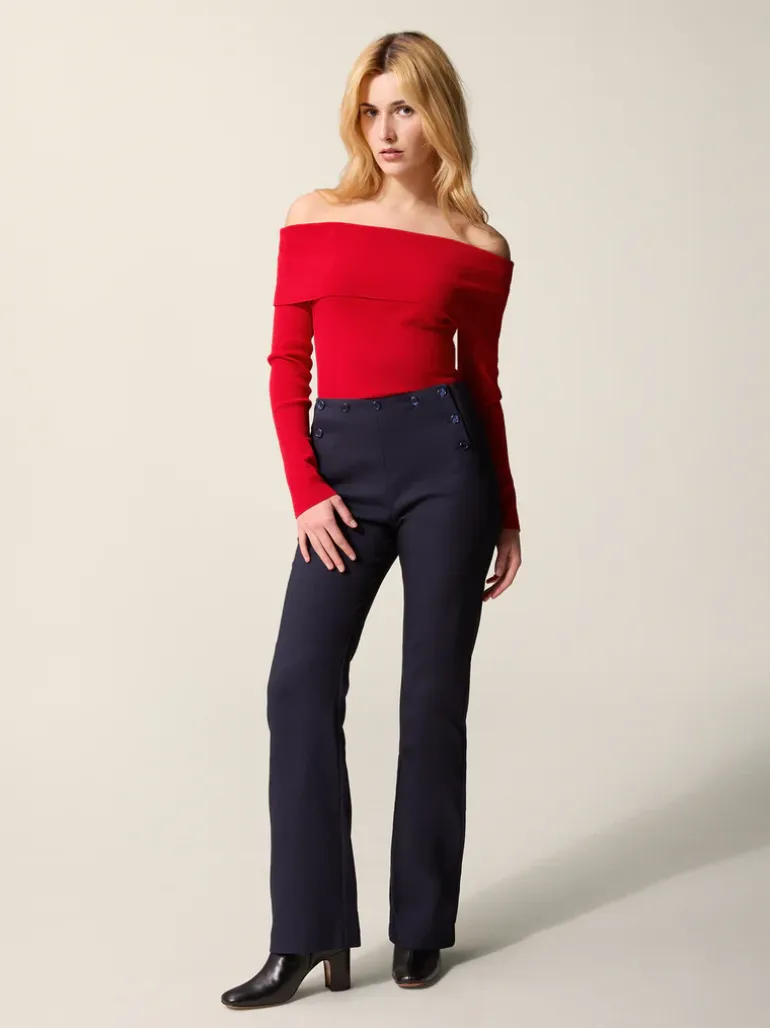 Pantalons>Rouje Pantalon ROMUALD UniMarine