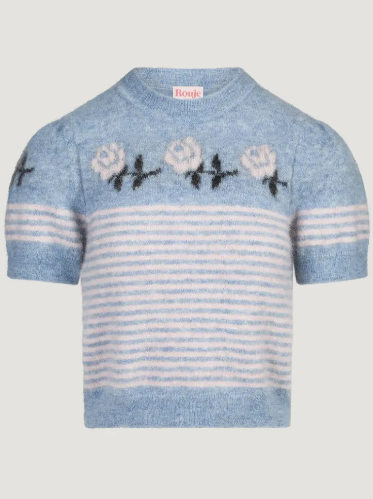 Mailles>Rouje Pull PALOME RayéBleu