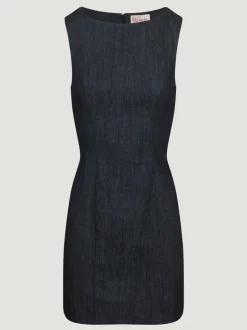 Robes>Rouje Robe ALBERTA DENIMINDIGO