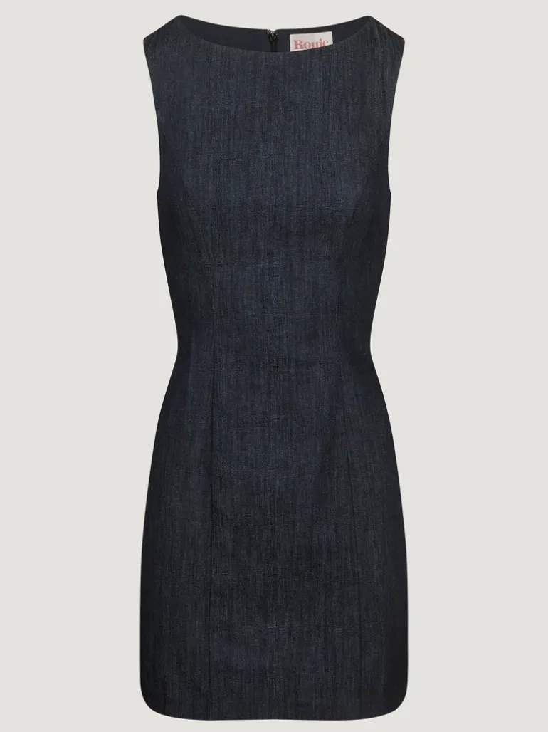 Robes>Rouje Robe ALBERTA DENIMINDIGO
