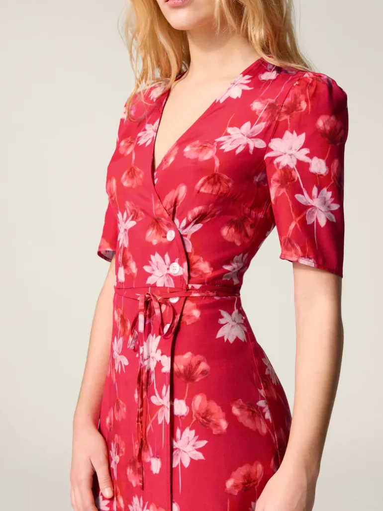Robes>Rouje Robe GABIN CELESTINROUGE