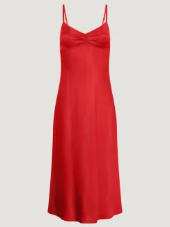 Robes>Rouje Robe JOSEPHINA SATINROUGE