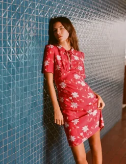 Robes>Rouje Robe SHEILA CELESTINROUGE