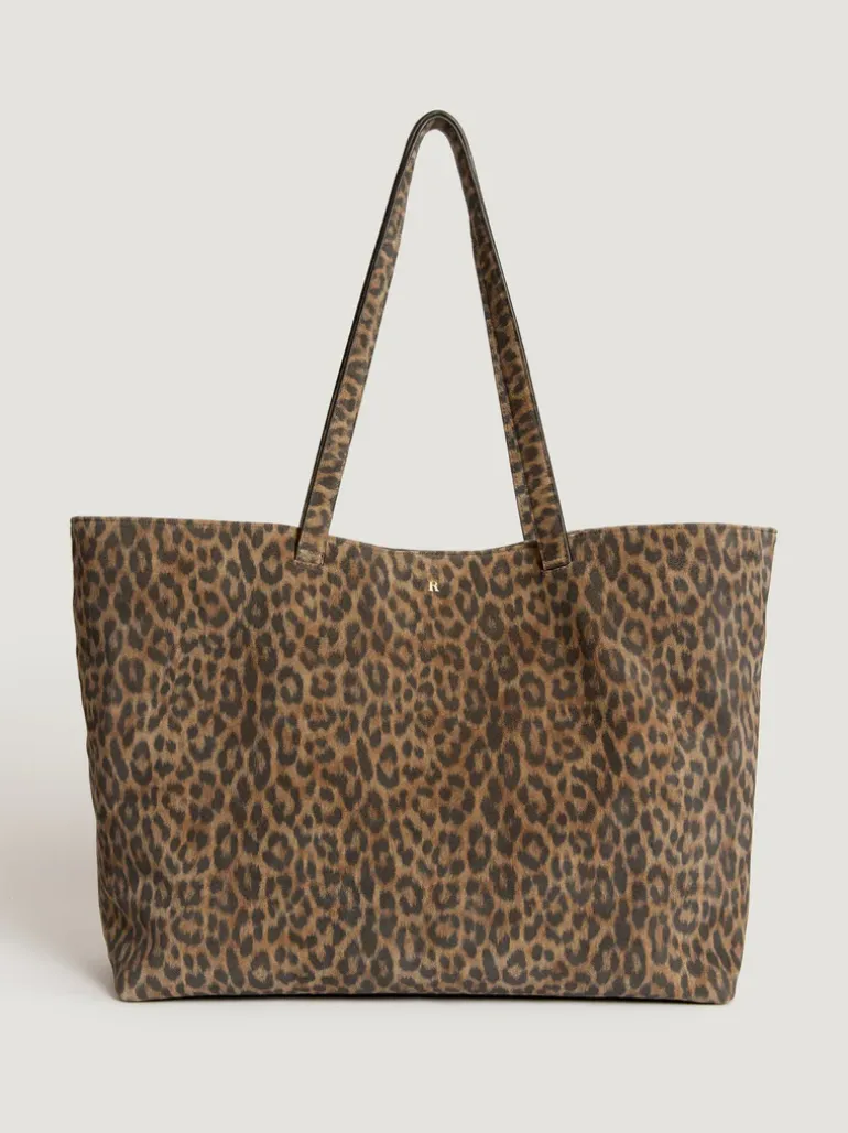 Sacs>Rouje Sac CABAS CrouteLéopard