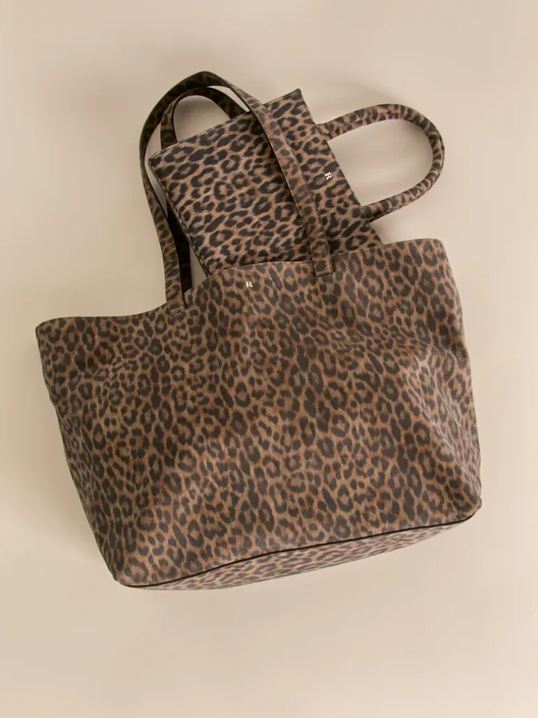 Sacs>Rouje Sac CABAS CrouteLéopard