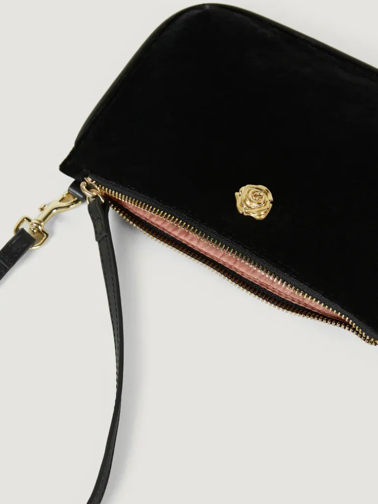 Sacs|Petite Maroquinerie>Rouje Sac LE MINI VeloursNoir