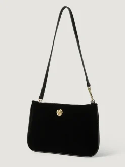 Sacs|Petite Maroquinerie>Rouje Sac LE MINI VeloursNoir
